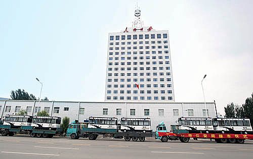 移動警務(wù)室再次發(fā)往張家口市公安局