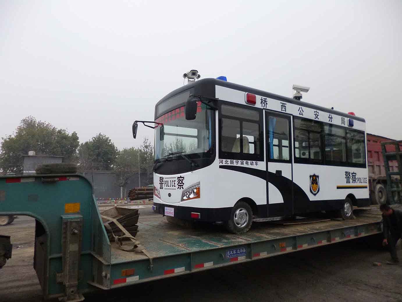 躍迪移動警務室,電動警務室，電動巡邏車