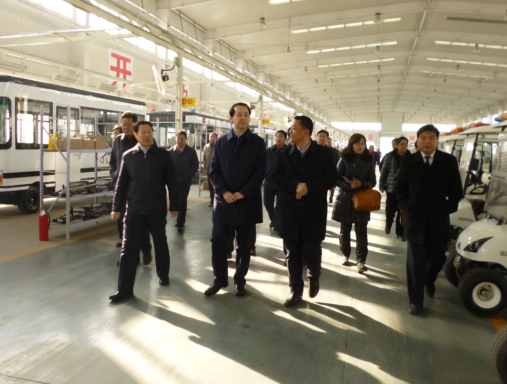 1月22日，石家莊市委副書記、市長王亮到我公司調(diào)研調(diào)研