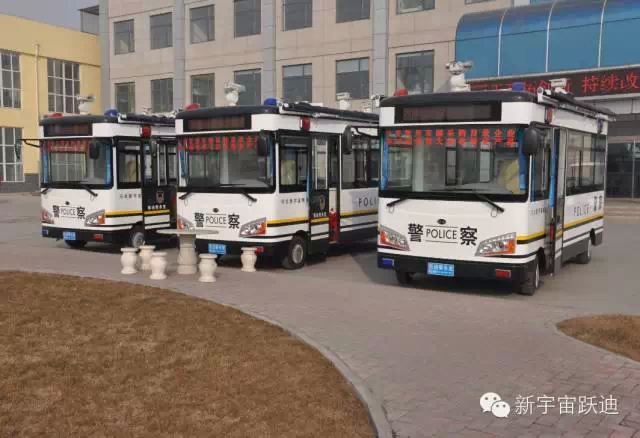 躍迪移動警務(wù)室發(fā)車南通，方便群眾求助，提升群眾安全感