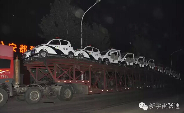 云南保山躍迪電動(dòng)巡邏車(chē)批量發(fā)車(chē)-助力美麗云南和諧發(fā)展