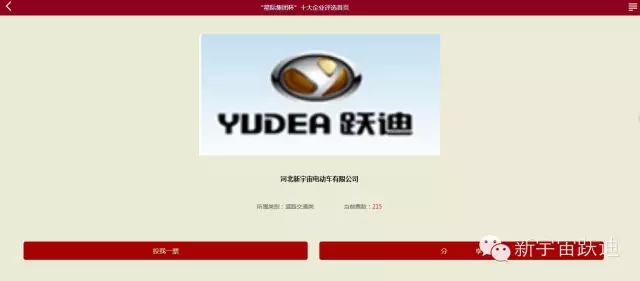 給躍迪投票—2015年度“十大最受關(guān)注特種裝備企業(yè)”評選終端對決已開戰(zhàn)！??！