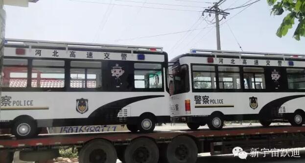 躍迪移動警務室批量發(fā)車河北高速公路各路段——為人民的安全保駕護航