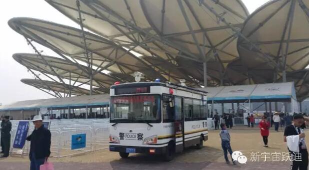 躍迪系列移動(dòng)警務(wù)室被2016唐山世界園藝博覽會(huì)指定為安保專(zhuān)用車(chē)輛