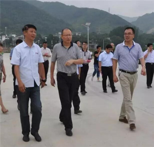 陜西省商務廳副廳長唐宇剛調研