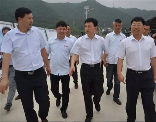 陜西省商洛市市長考察調(diào)研