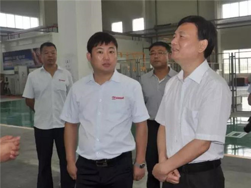 陜西省商洛市市長鄭光照考察調(diào)研