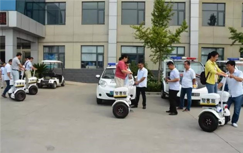 警用巡邏平衡車(chē)試駕