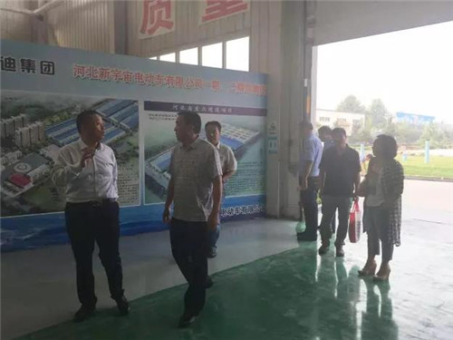 河北省交管局車駕管支隊機動車管理大隊領(lǐng)導到躍迪集團實地調(diào)研