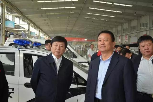 石家莊市市長邢國輝一行到躍迪集團視察調(diào)研
