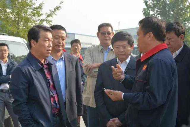 石家莊市市長邢國輝一行到躍迪集團視察調(diào)研