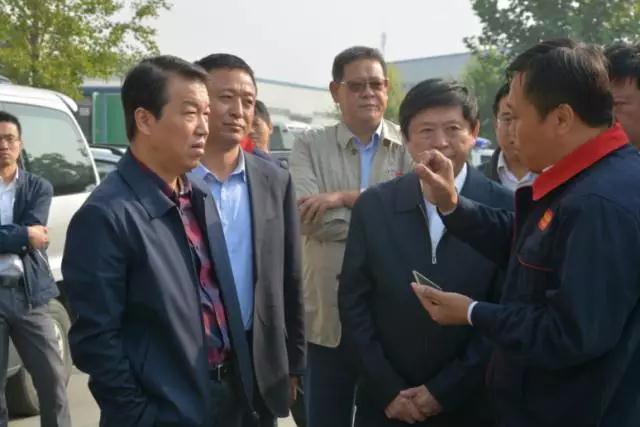 石家莊市市長邢國輝一行到躍迪集團視察調(diào)研