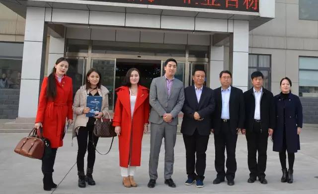 金恩斯&middot;阿麗努爾董事長(zhǎng)到躍迪集團(tuán)參觀考察