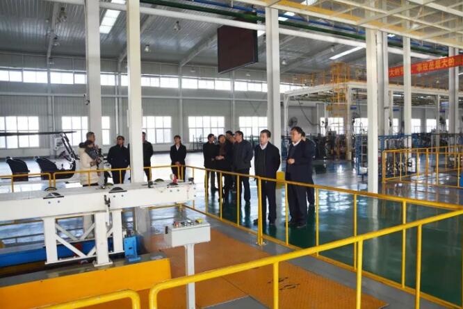 石家莊市委常委、統(tǒng)戰(zhàn)部長王韶華一行蒞臨躍迪集團(tuán)參觀指導(dǎo)