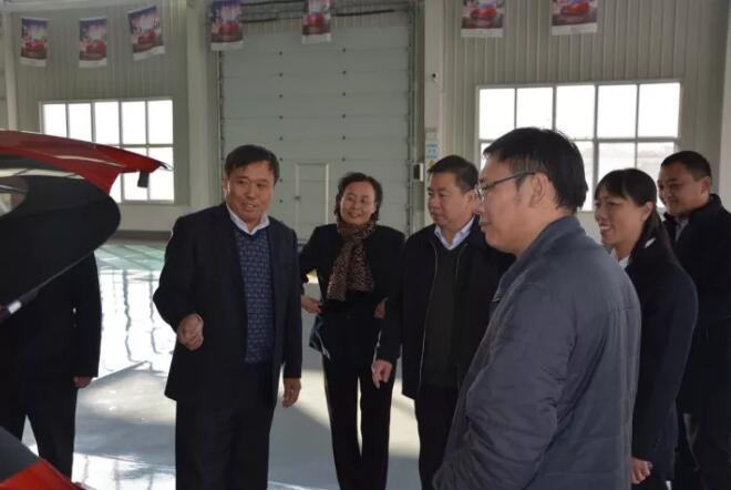 石家莊市委常委、統(tǒng)戰(zhàn)部長王韶華一行蒞臨躍迪集團(tuán)參觀指導(dǎo)
