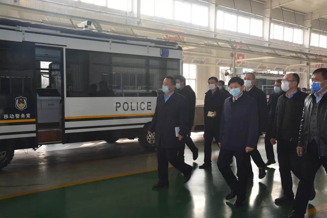 省委常委、石家莊市委書記邢國(guó)輝蒞臨躍迪集團(tuán)調(diào)研考察防疫工作站生產(chǎn)情況