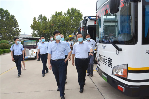 河北省聯(lián)社黨委書記、理事長徐翀到躍迪集團調研考察