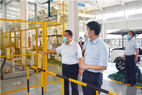 河北省聯(lián)社黨委書記、理事長徐翀到躍迪集團調研考察