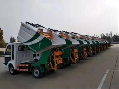 上門收運(yùn)！甘肅省批量購入的廚余垃圾車正式投入使用
