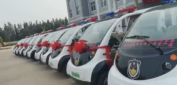 高校第一選擇|躍迪新能源巡邏車(chē)