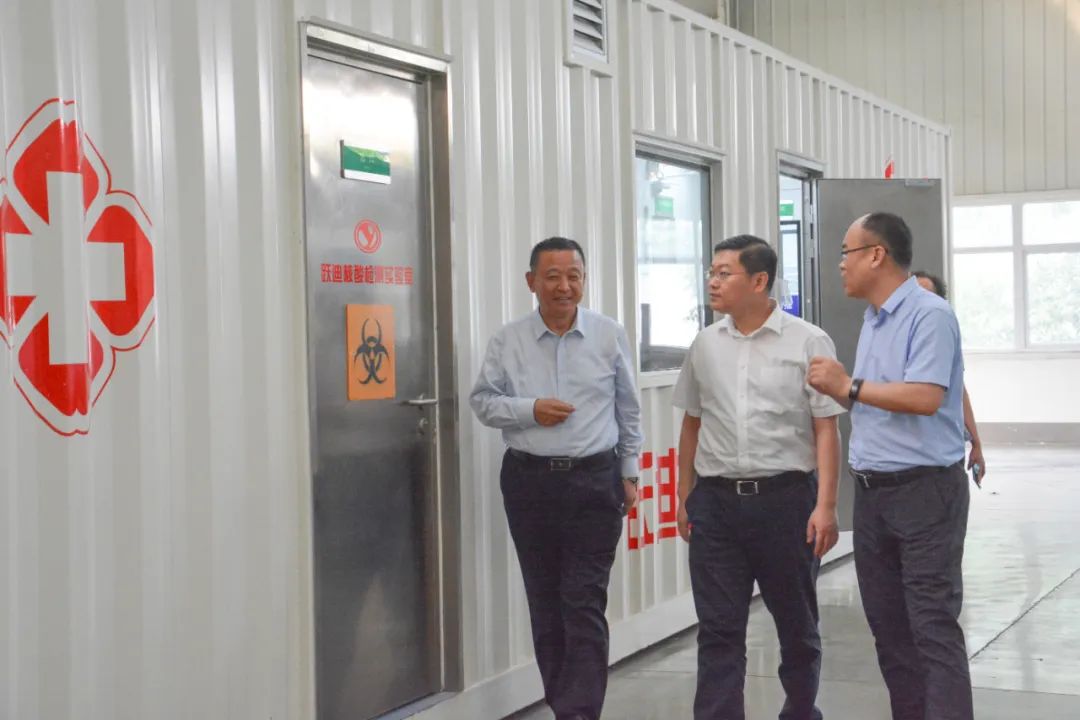 元氏縣委副書記、縣長曹鉑一行蒞臨躍迪集團考察調(diào)研