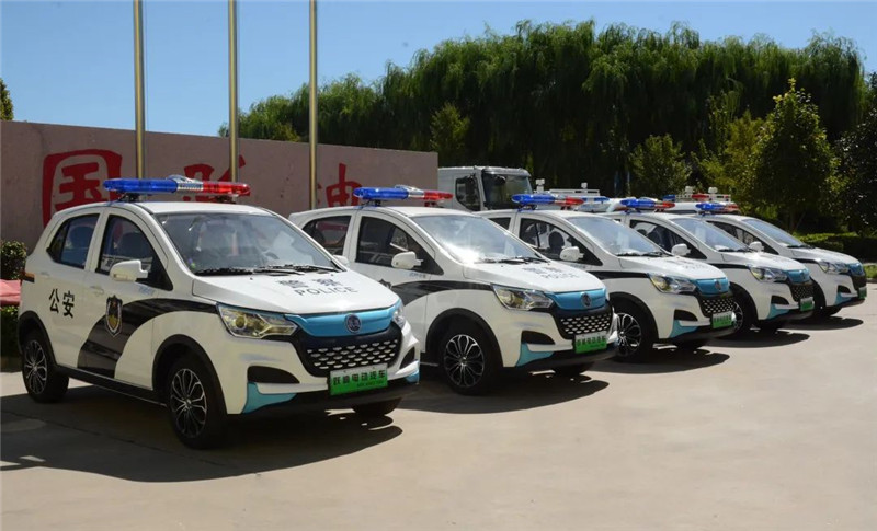 喜迎二十大 忠誠保平安丨躍迪純電動(dòng)警用巡邏車發(fā)往江西