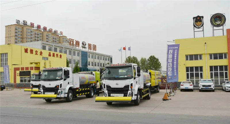 天更藍(lán)，地更凈|躍迪純電動(dòng)清洗車