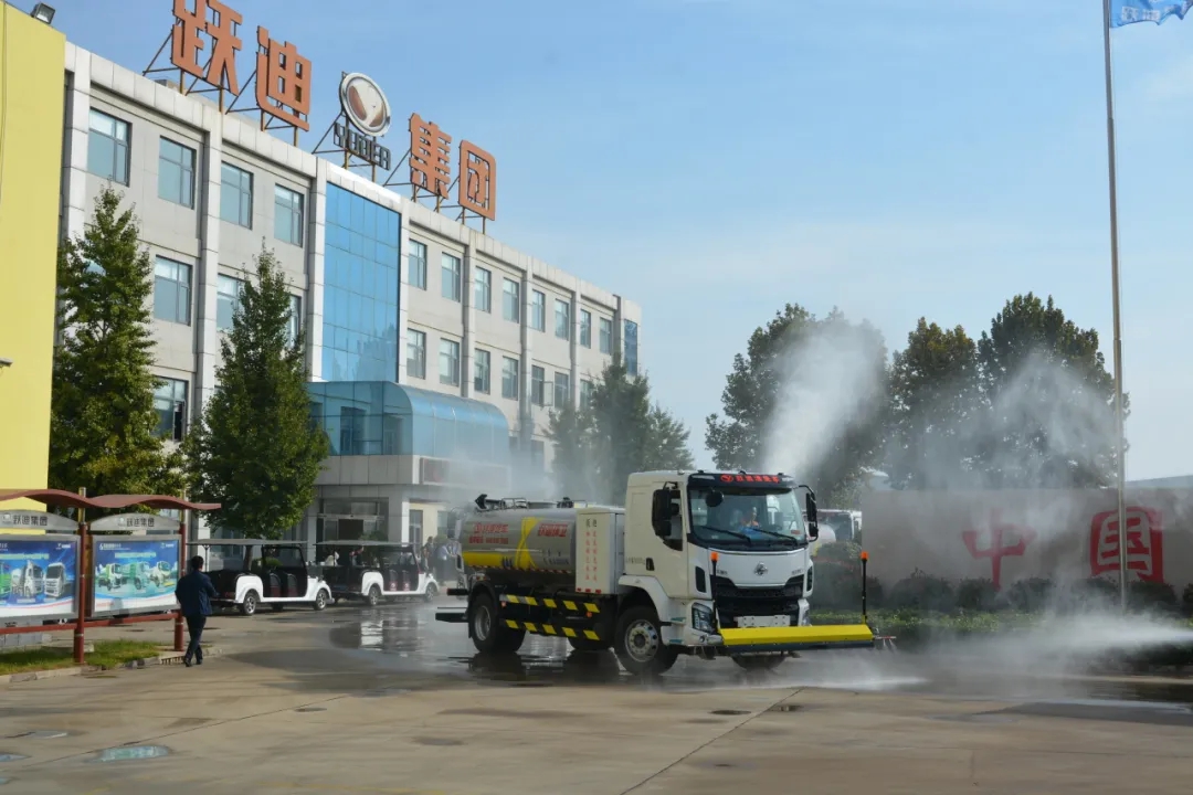 躍迪純電動高壓清洗車—以高壓之力，凈城市之塵