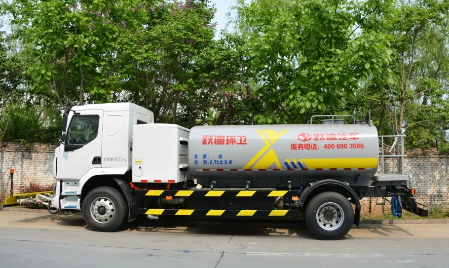 躍迪純電動高壓清洗車—以高壓之力，凈城市之塵