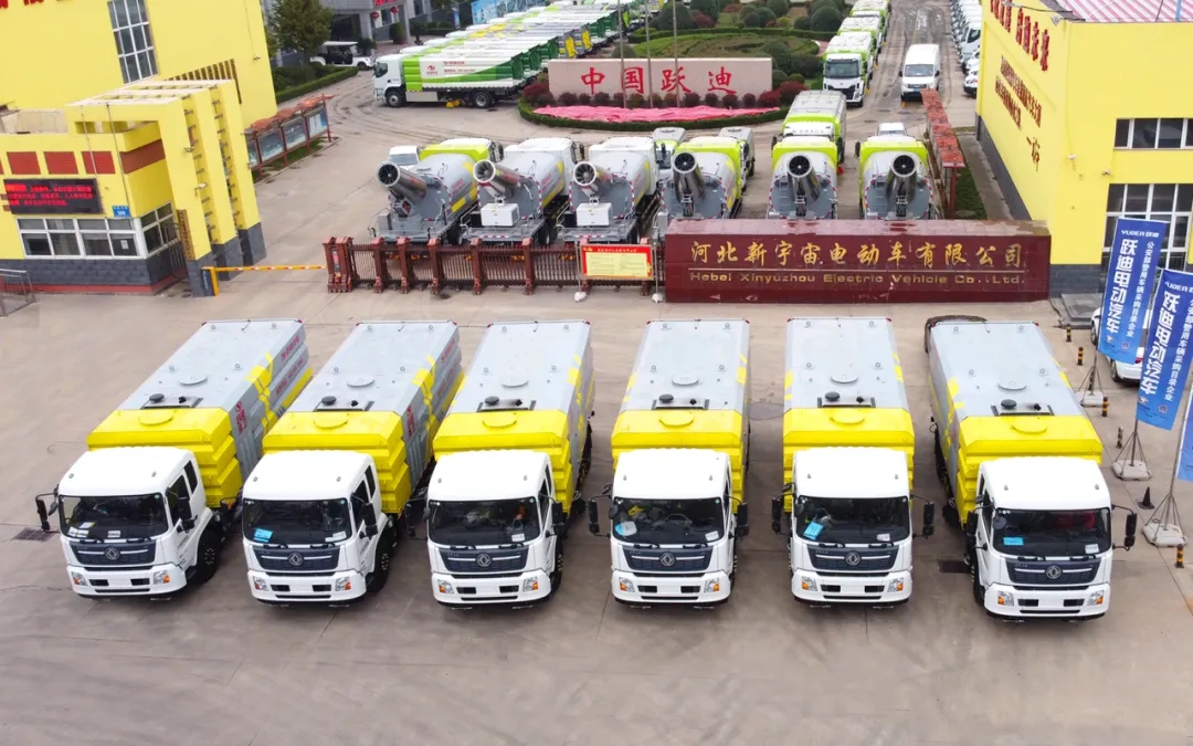 躍迪純電動高壓清洗車—以高壓之力，凈城市之塵