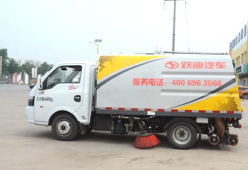 躍迪新能源小型洗掃車｜科技助力，清潔更高效